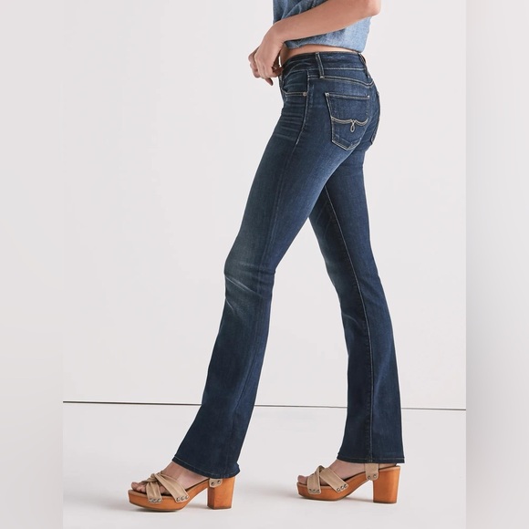 Lucky Brand Lolita Boot Dark Wash Jeans Size 0 - Picture 3 of 9